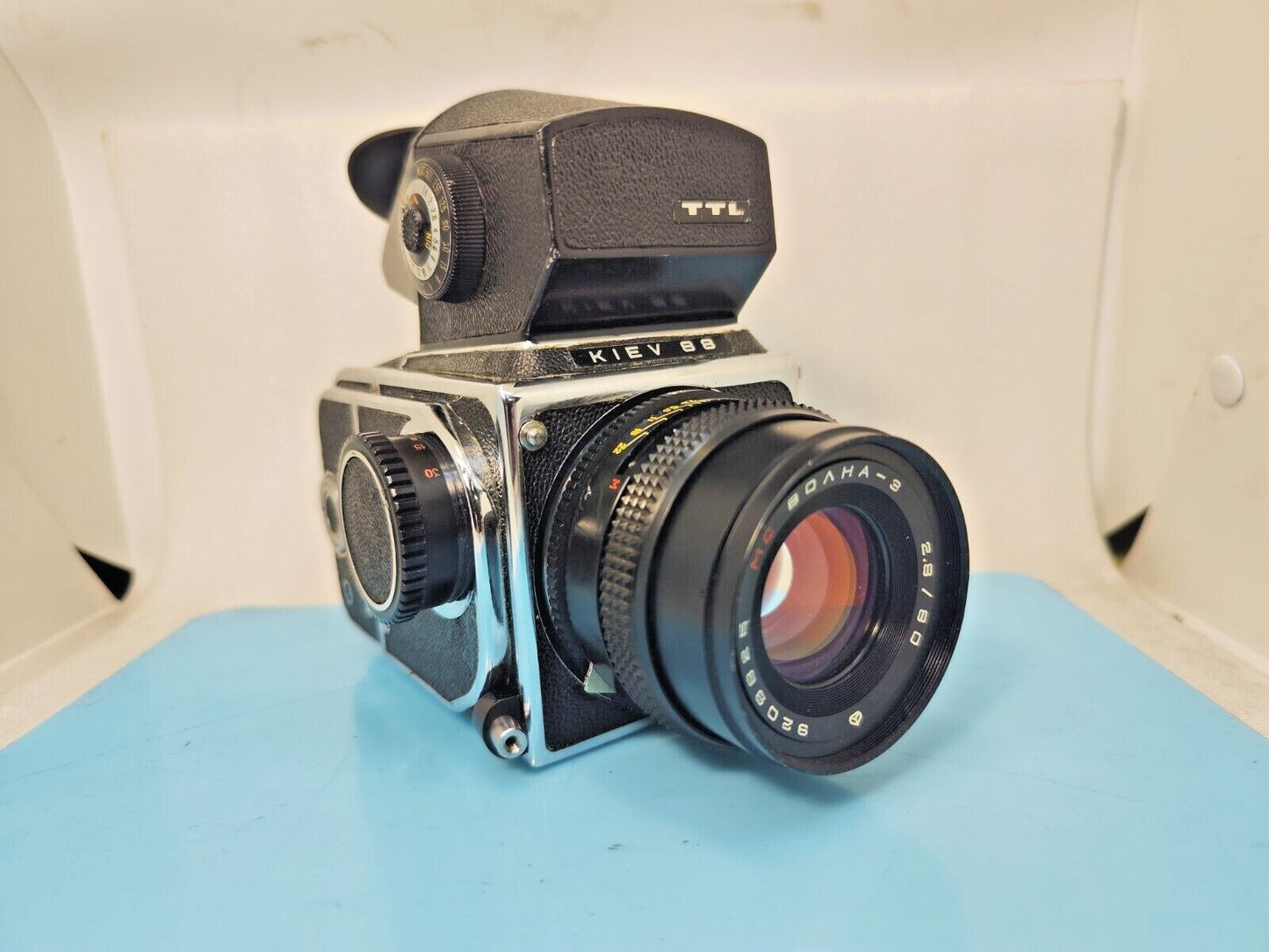 Kiev-88CM MLU conversion Pentacon Six mount CLA Arax Medium Format Hasselblad