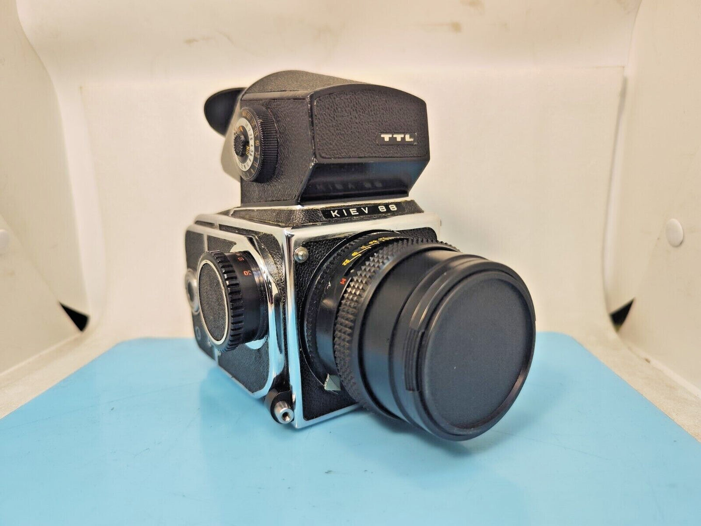 Kiev-88CM MLU conversion Pentacon Six mount CLA Arax Medium Format Hasselblad