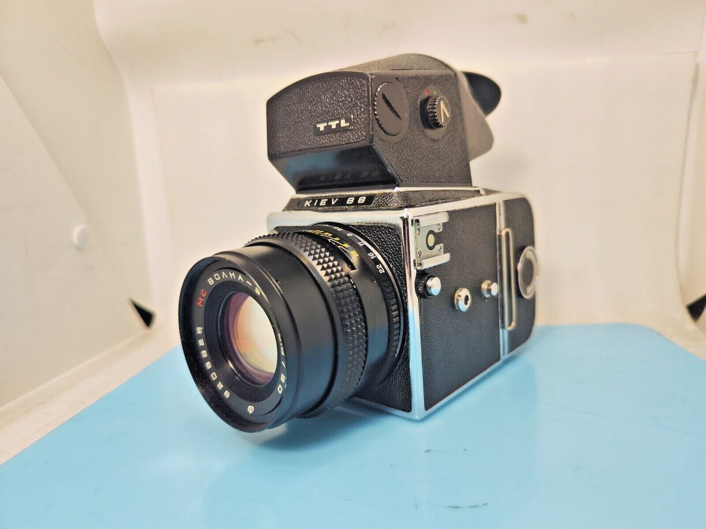 Kiev-88CM MLU conversion Pentacon Six mount CLA Arax Medium Format Hasselblad