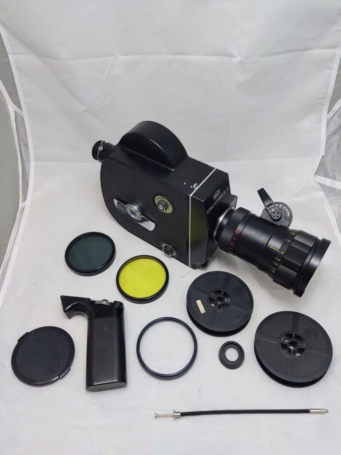 Super16 Krasnogorsk-3 converted 1.66:1 M42 Movie Camera K-3 KMZ K3 Cine camera