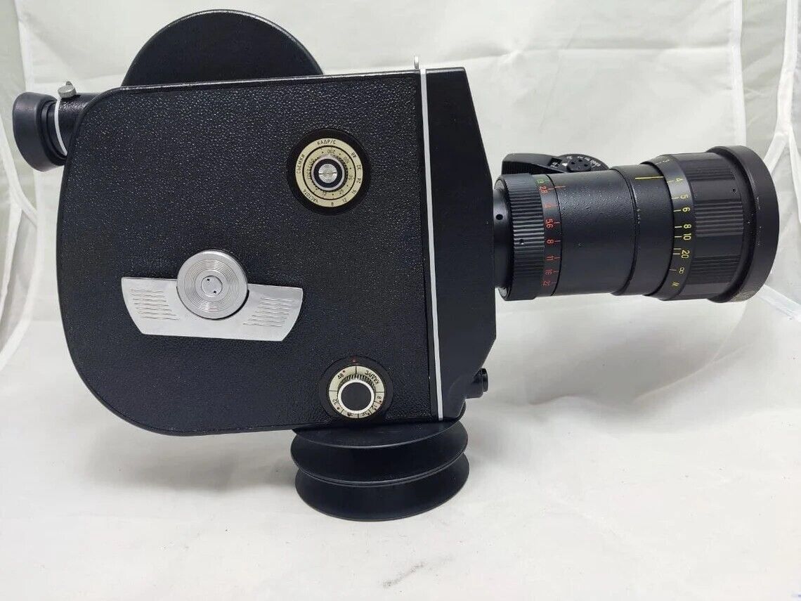 Super16 Krasnogorsk-3 converted 1.66:1 M42 Movie Camera K-3 KMZ K3 Cine camera