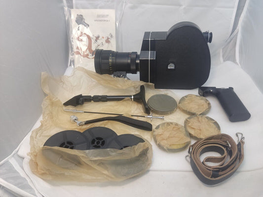 Full Set Krasnogorsk-3 Super16 Ultra16 ARRI PL - Canon EF - M42 16mm Movie Camera Zoom lens K-3 K3