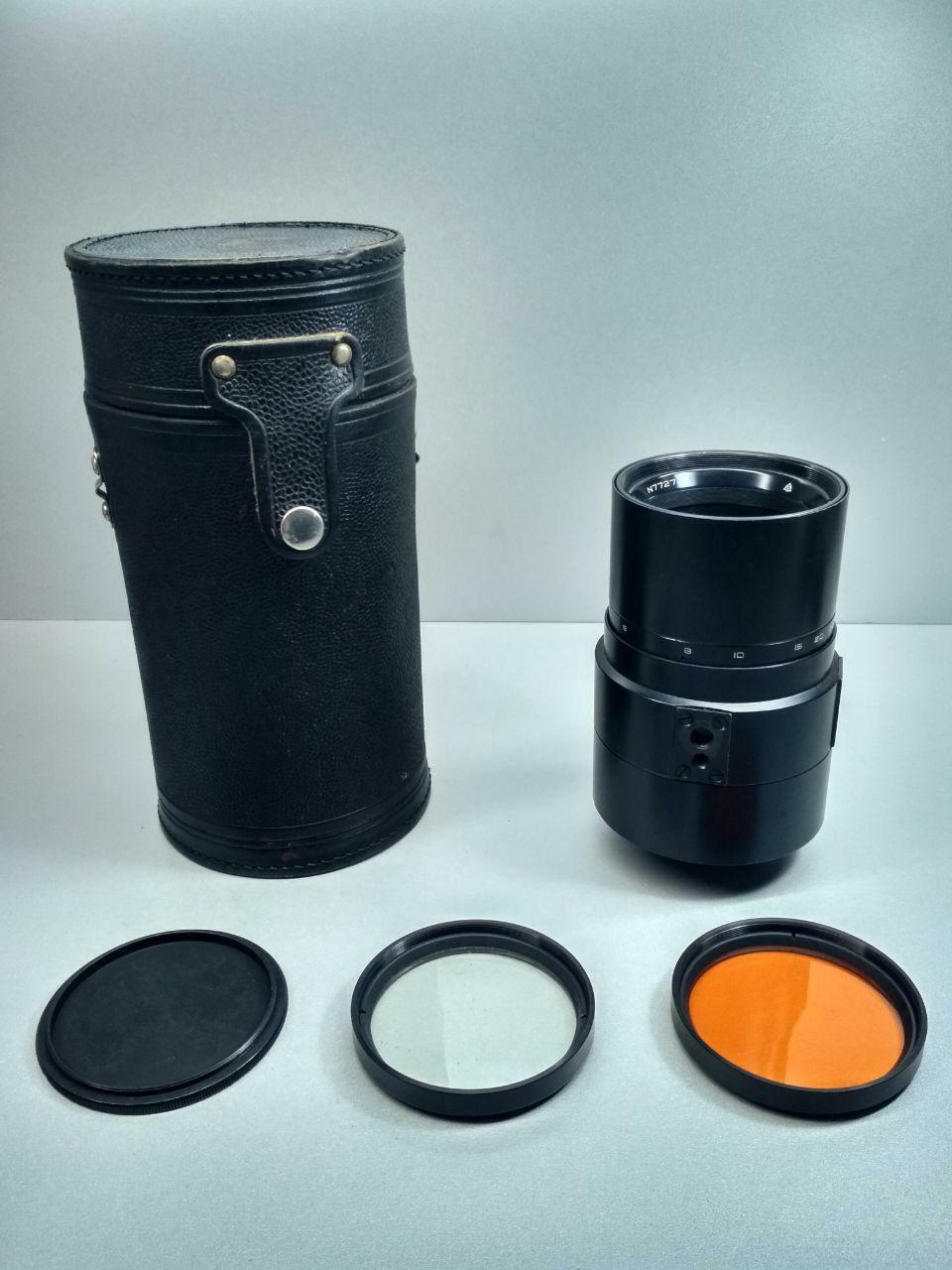 3M-5A 500mm f/8 Russian Reflex Mirror Tele Lens M42 like MTO-500 ZM-5A USSR