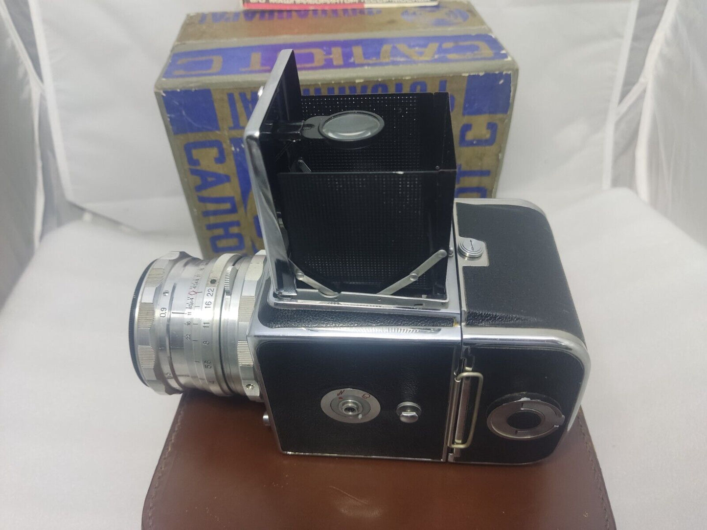 Absolutely RARE early 1965 Salut 6x6 collectors item Industar-29 80/2.8 Salyut