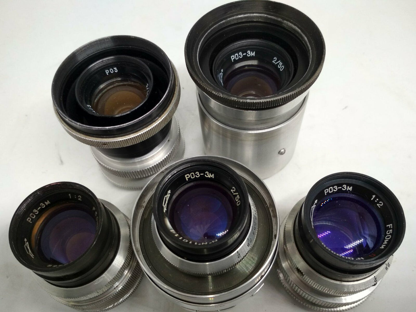 OKC PO3-3m 50mm f/2 M39 RFr mirroless cameras CZ Planar Copy Konvas OKC1-50-1