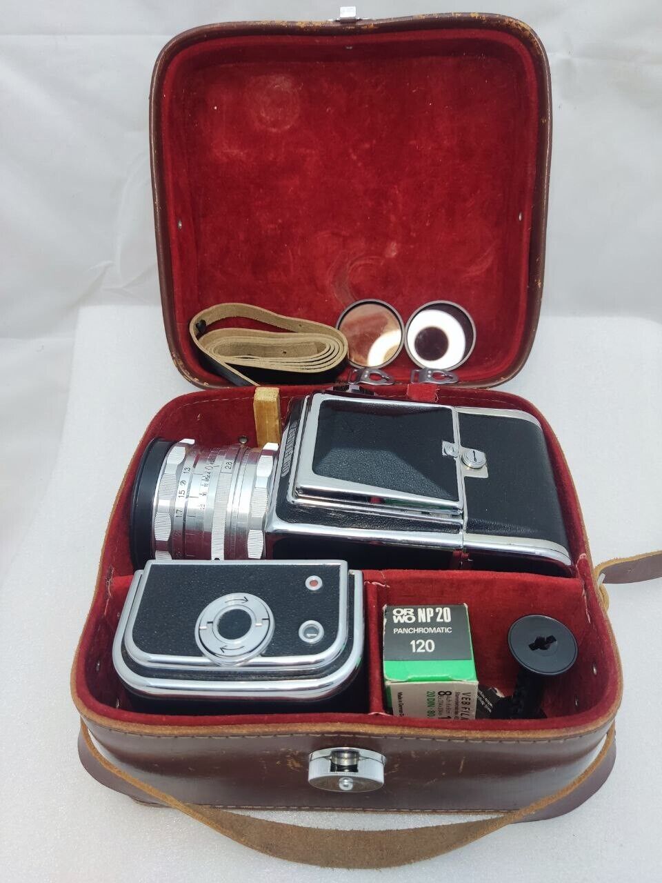 Absolutely RARE Zenith-80 CLA'd 6x6 camera collectors item Salut Kiev-88 EXPORT