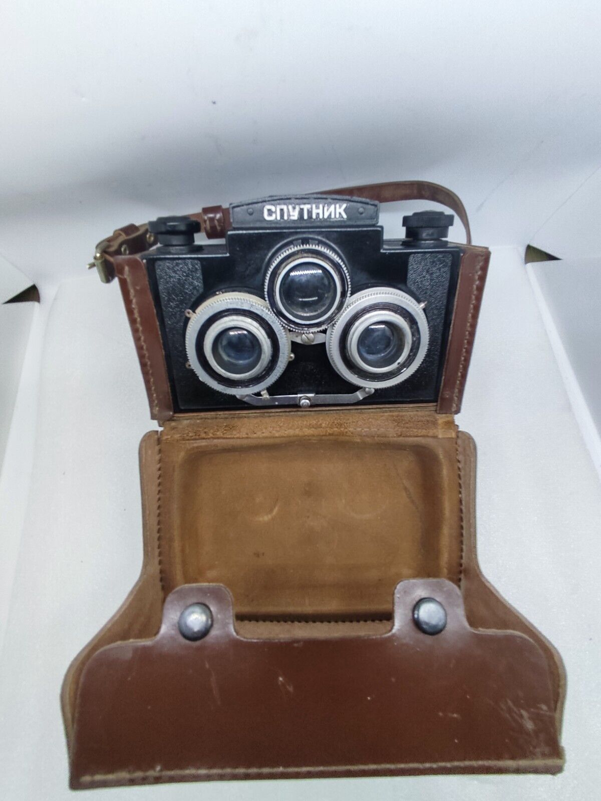 Sputnik Early Editon Stereoscopic 6x6 TLR Twin Lens Reflex Lomo Stereo Camera