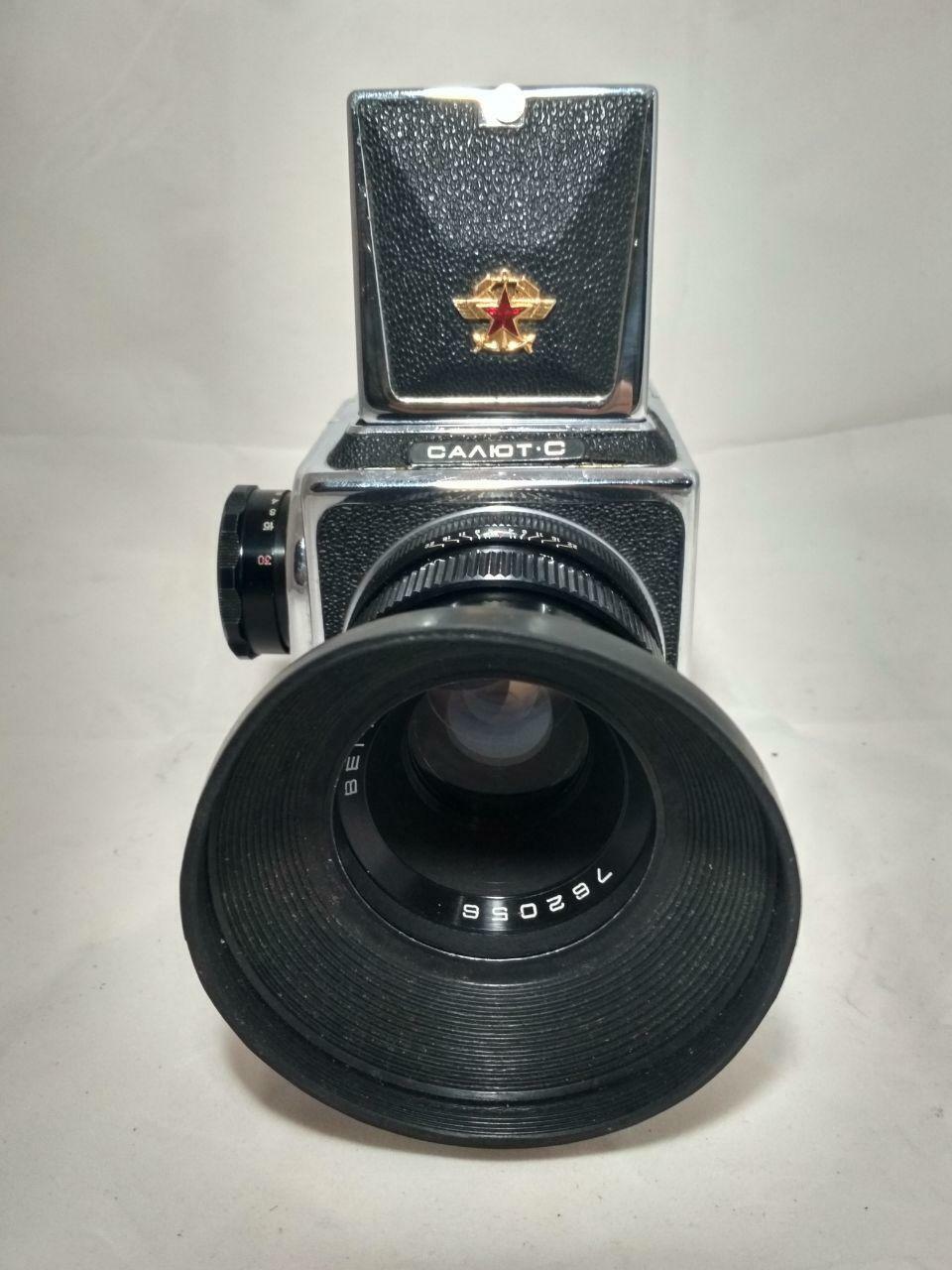 Custom SALUT-C Vega-12 2.8 90mm CLA (Kiev-88 Hasselblad) 6x6 medium format very rare