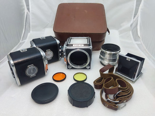 Absolutely RARE Revue 6•6 6x6 camera collectors item Salut Kiev-88 USSR EXPORT