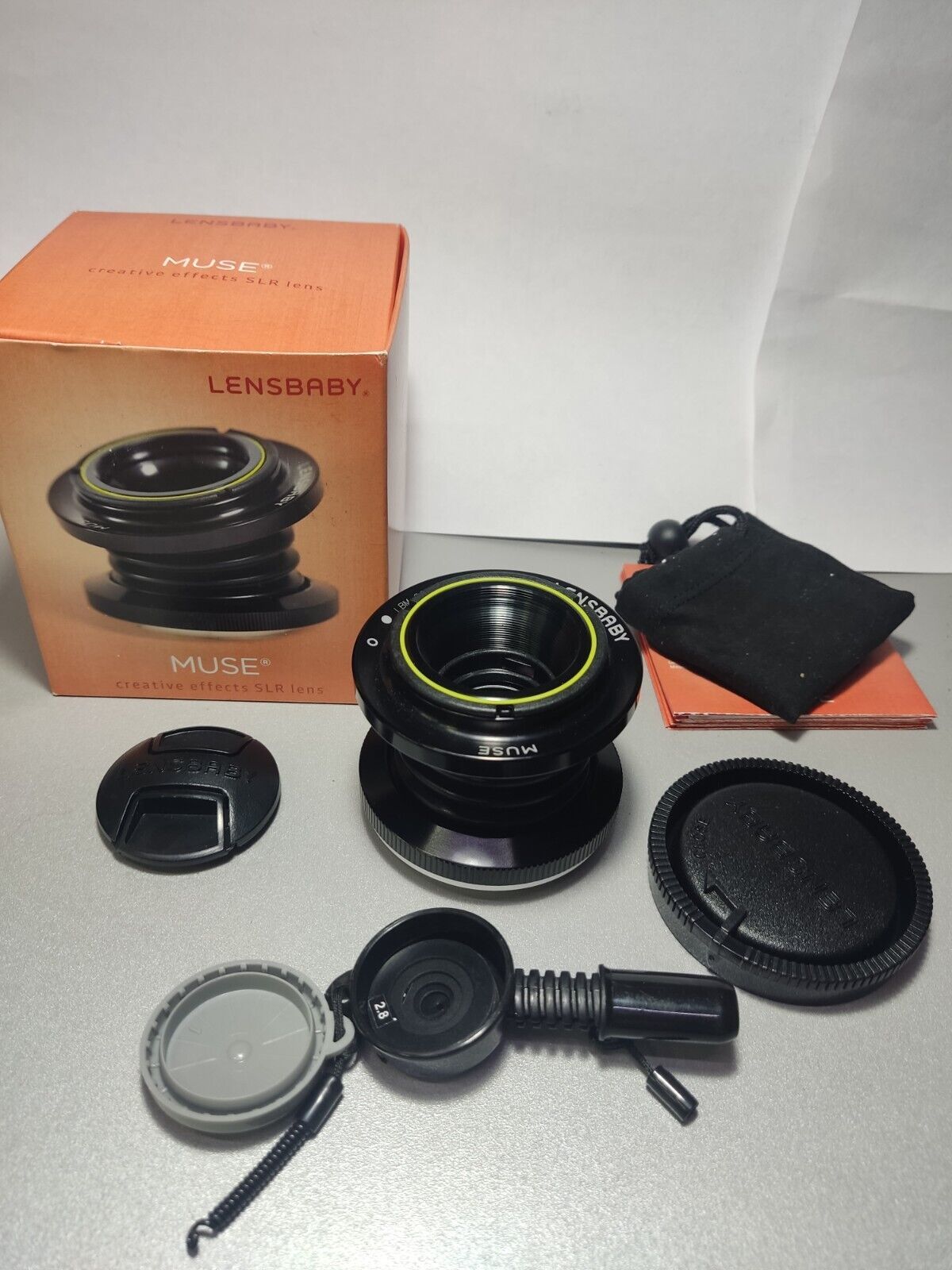 Lensbaby Muse Special Effects SLR Sony Alpha A-Mount Minolta Double Glass Optic