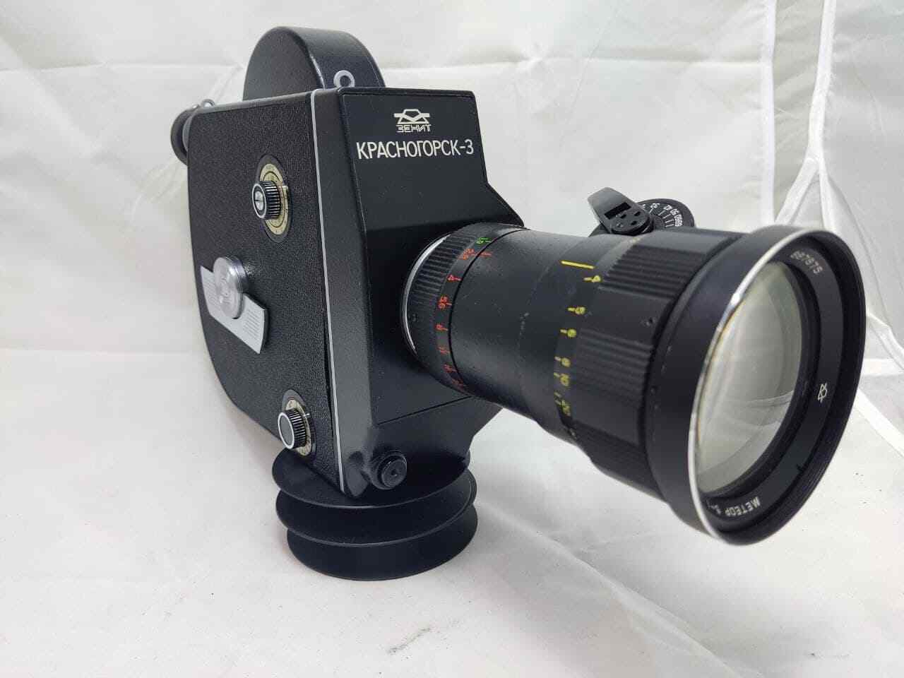 Super16 Krasnogorsk-3 converted 1.66:1 M42 USSR Cine Movie Camera K-3 KMZ K3