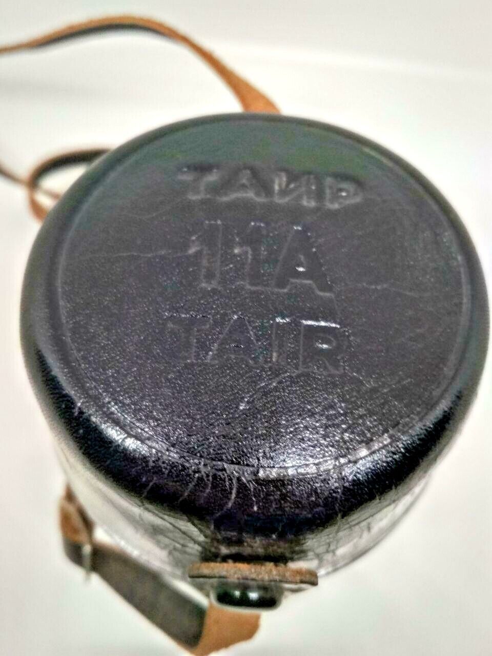 TAIR-11A Tair-11 Original Storage Box Leather Case Tube Lens Holder USSR
