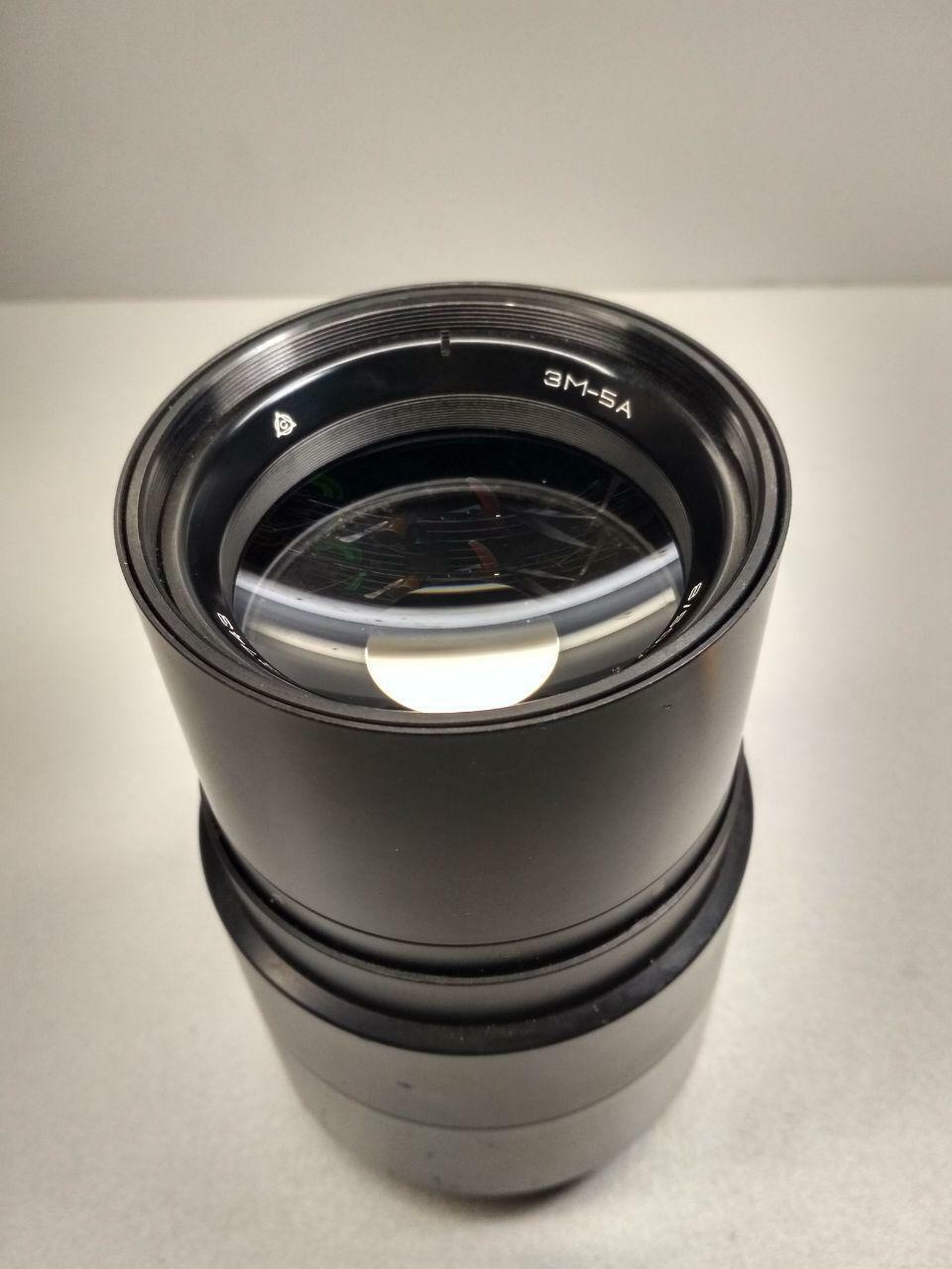 3M-5A 500mm f/8 Russian Reflex Mirror Tele Lens M42 like MTO-500 ZM-5A USSR