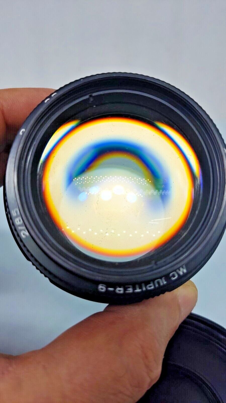 RARE MC Jupiter-9 2/85mm M42 SLR Zenit Pentax Praktica 77 portrait lens
