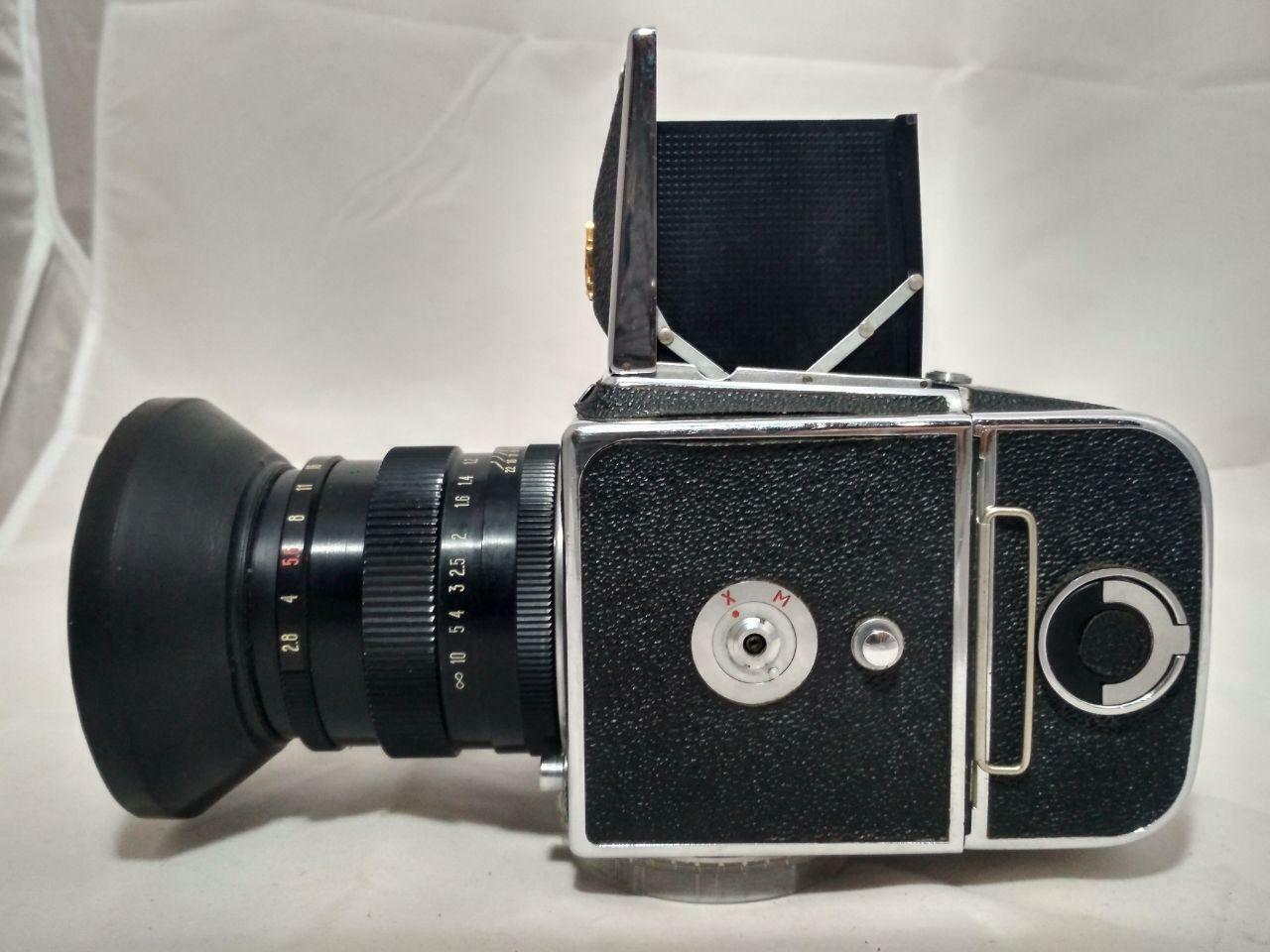 Custom SALUT-C Vega-12 2.8 90mm CLA (Kiev-88 Hasselblad) 6x6 medium format very rare