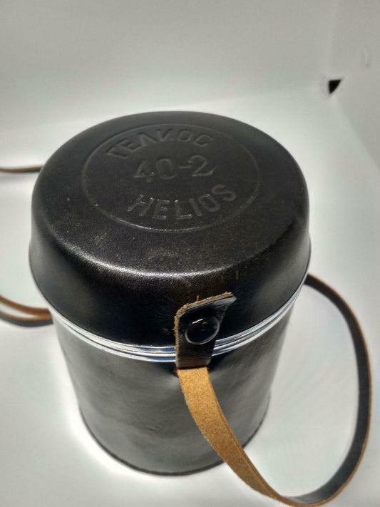 Helios 40-2 Original Storage Box Leather Case Lens Holder two 67mm light filters