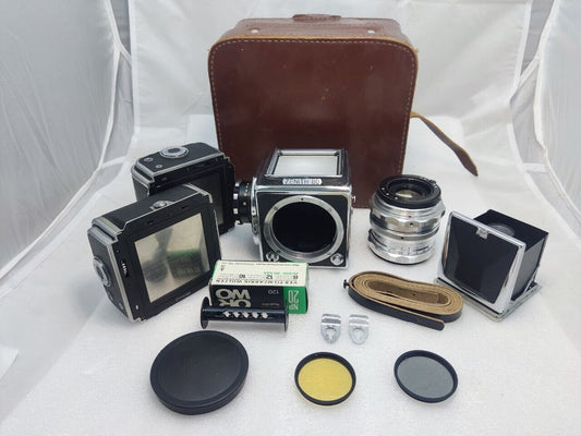 Absolutely RARE Zenith-80 CLA'd 6x6 camera collectors item Salut Kiev-88 EXPORT