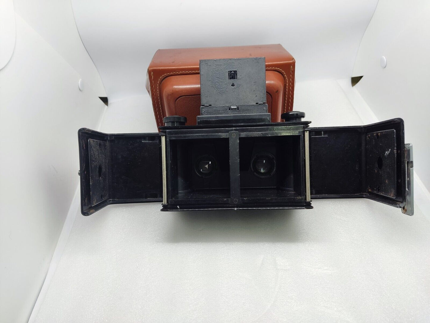 Sputnik + Stereo Kit FULL SET Stereoscopic 6x6 TLR Twin Lens Reflex Lomo Camera very rare