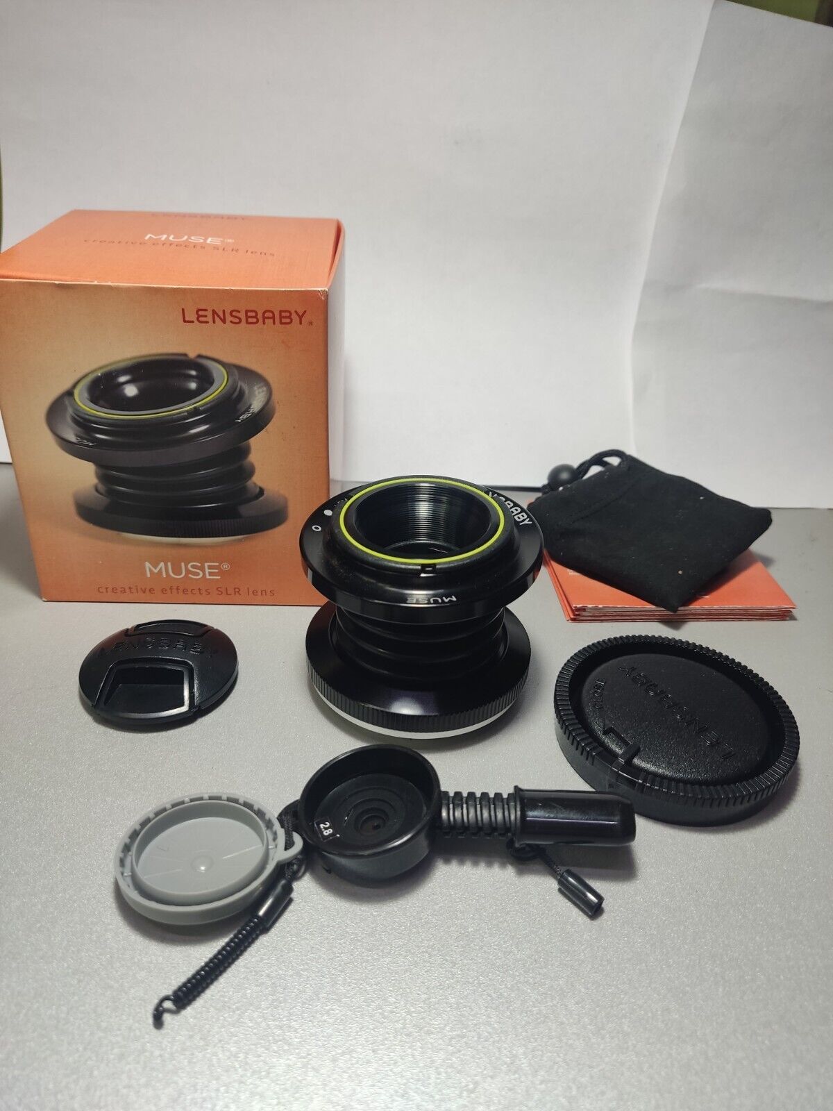 Lensbaby Muse Special Effects SLR Sony Alpha A-Mount Minolta Double Glass Optic