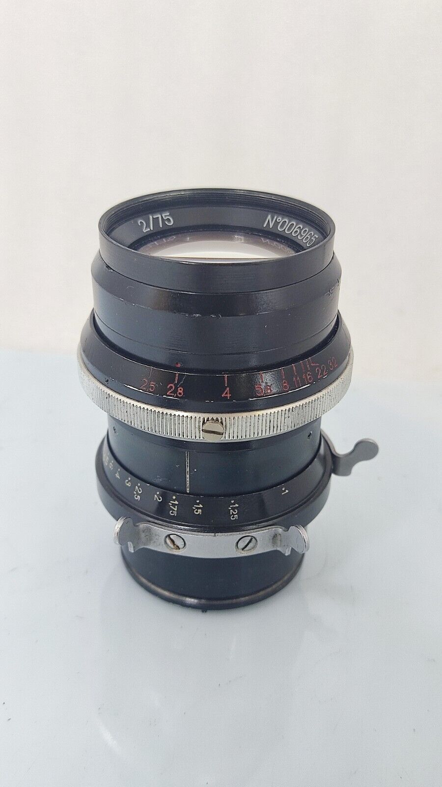 Rare PO2-2m 75mm f/2.0 OCT18 RO2 Fast Portrait cinema Lens like OKC1-75-1 OST-18