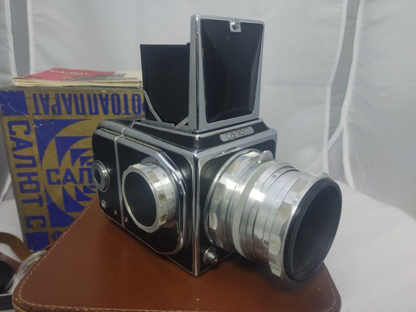 Absolutely RARE early 1965 Salut 6x6 collectors item Industar-29 80/2.8 Salyut