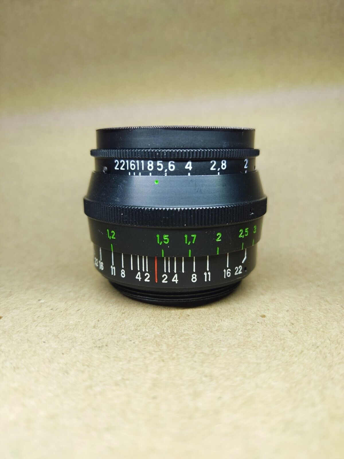 Black Jupiter-8 50mm f/2.0 M39 L39 mount for Leica FED Zorki. Sonnar Copy.