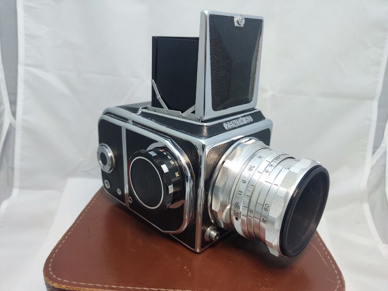 Absolutely RARE Zenith-80 CLA'd 6x6 camera collectors item Salut Kiev-88 EXPORT