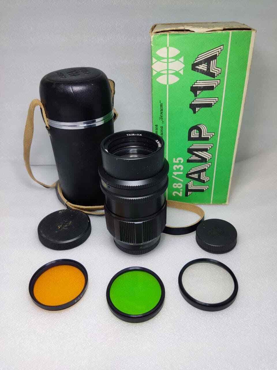 TAIR-11A 2.8/135 KMZ portrait telephoto Lens Zenit Pentax Praktica Sony Canon