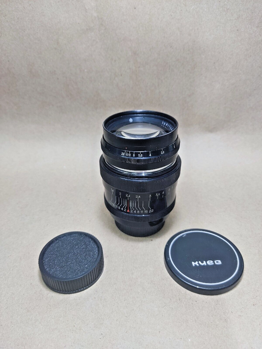 JUPITER-9 f/2 85mm BLACK M39 LTM CZ Sonnar Copy Rare USSR Leica rangefinder